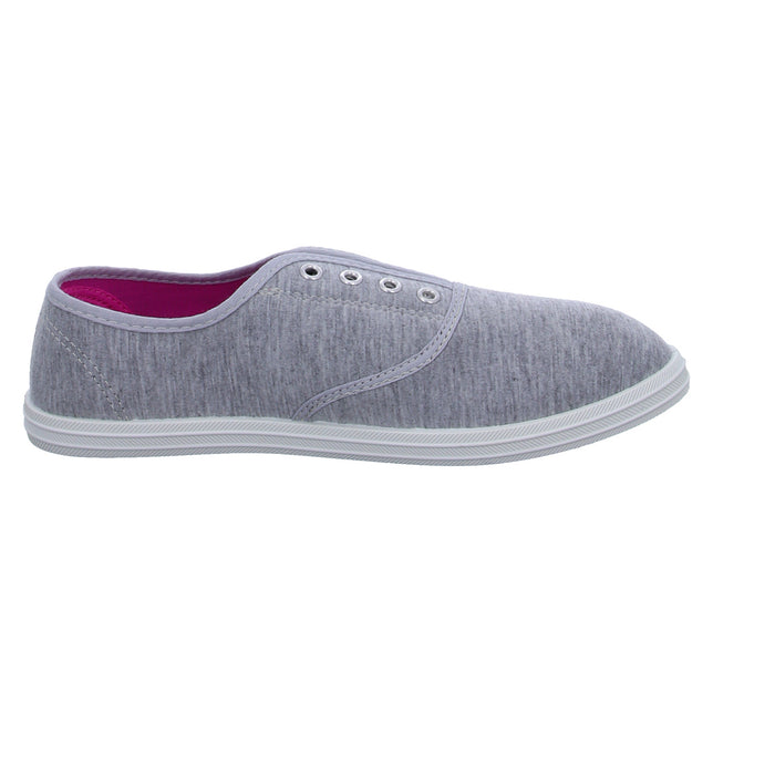 Sneakers Leinen Slipper/Kletthalbschuh - SchuhEggers.de