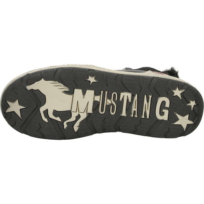 MUSTANG Schlupf-/Reißverschlußstiefelette Warmfutter bis 35mm Absatz (casual) - SchuhEggers.de