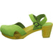 Sanita Sling ab 50mm Absatz WOOD-MATRIX SQUARE FLEX SANDAL - SchuhEggers.de