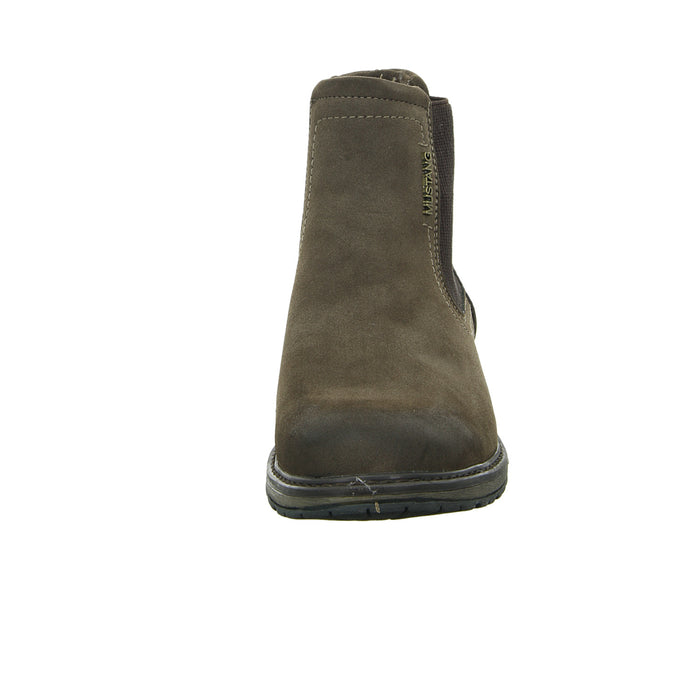 MUSTANG Schlupf/Reißverschlußstiefelette Warmfutter Freizeit (Casual) - SchuhEggers.de