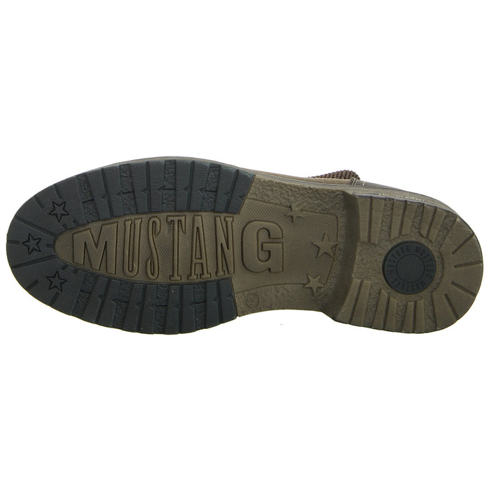 MUSTANG Schlupf/Reißverschlußstiefelette Warmfutter Freizeit (Casual) - SchuhEggers.de