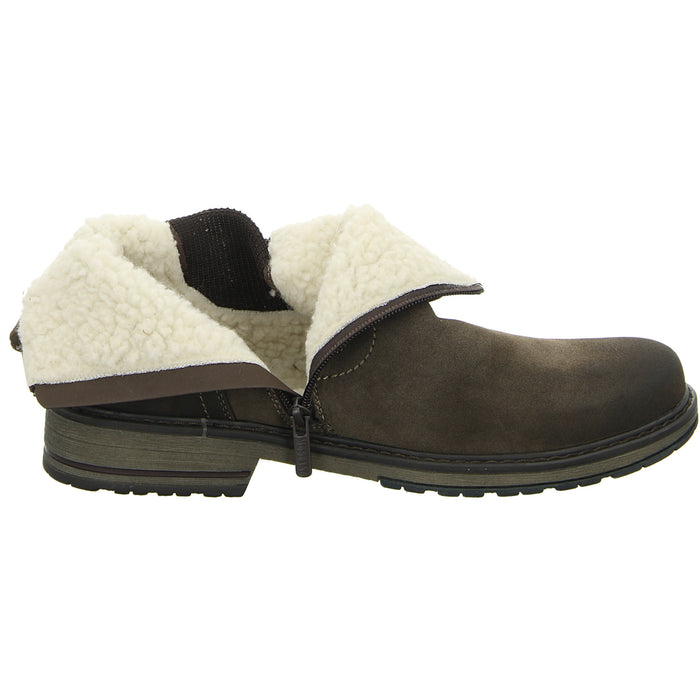 MUSTANG Schlupf/Reißverschlußstiefelette Warmfutter Freizeit (Casual) - SchuhEggers.de